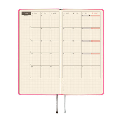 Hobonichi 2027 Planner Weeks ENG Colors: Pink Sapphire