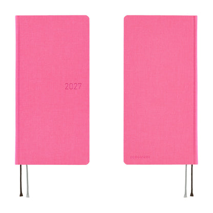 Hobonichi 2027 Planner Weeks ENG Colors: Pink Sapphire