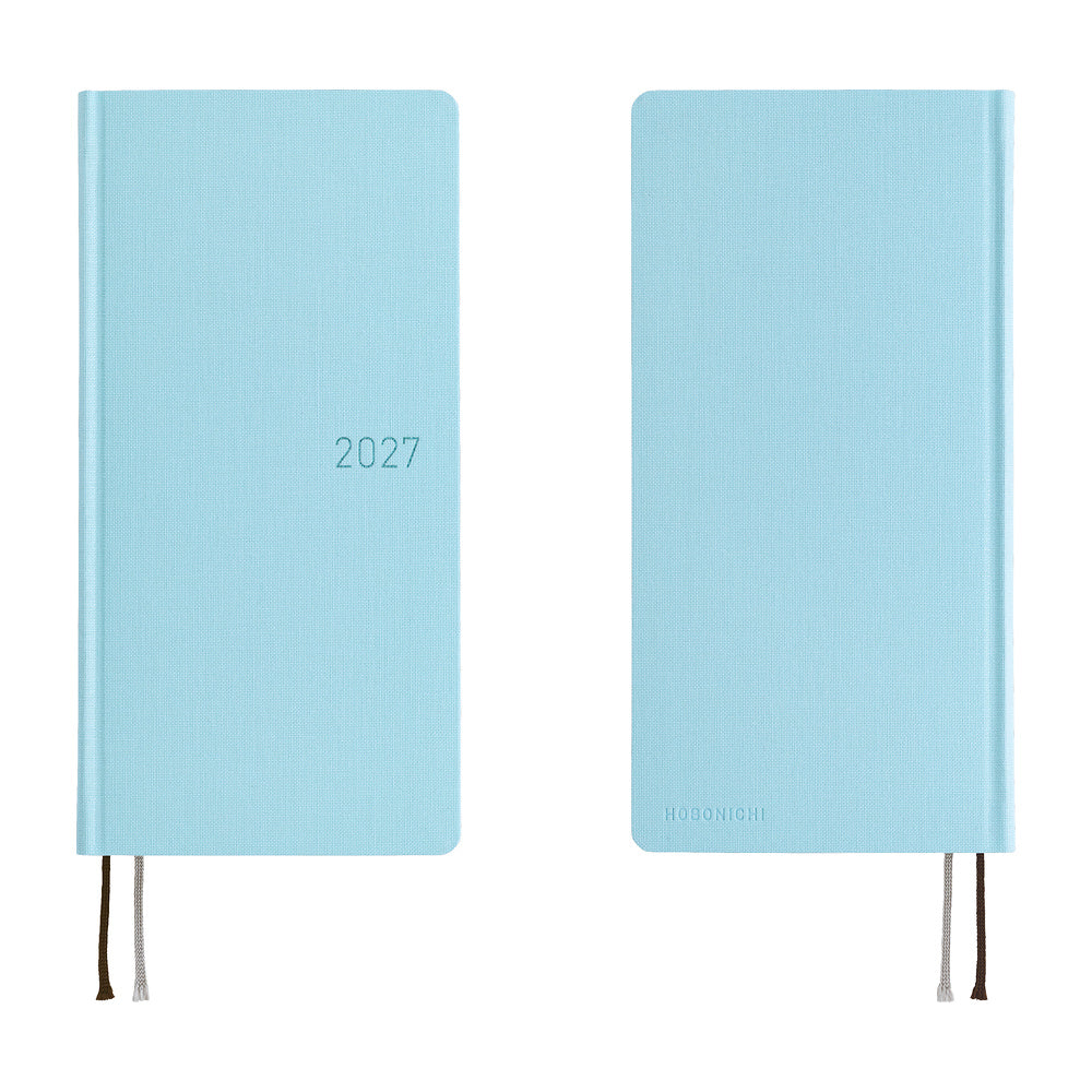 Hobonichi 2027 Planner Weeks ENG Colors: Sea Glass