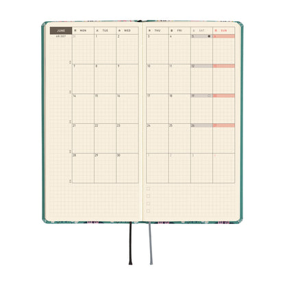 Hobonichi 2027 Planner Weeks ENG Yumi Kitagishi: White Cat Wallpaper