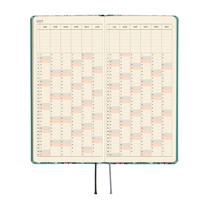 Hobonichi 2027 Planner Weeks ENG Yumi Kitagishi: White Cat Wallpaper