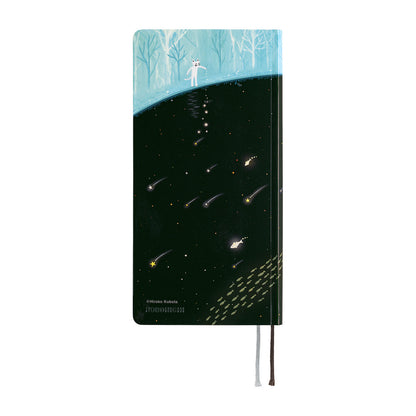 Hobonichi 2027 Planner Weeks ENG Hiroko Kubota: Meteor Shower in the Light Blue Forest