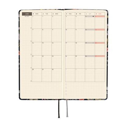 Hobonichi 2027 Planner Weeks ENG Liberty Fabrics: Floral Remedy