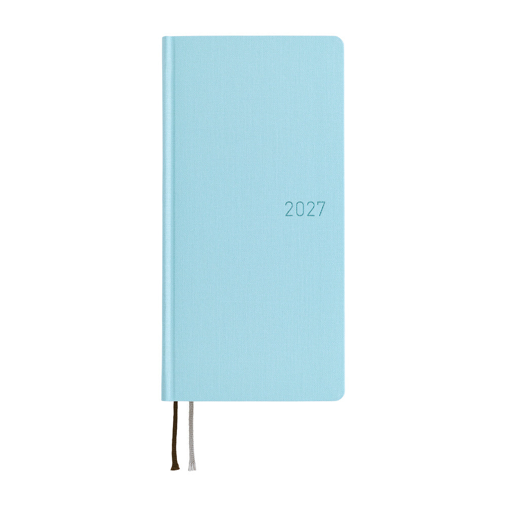 Hobonichi 2027 Planner Weeks MEGA ENG Colors: Sea Glass