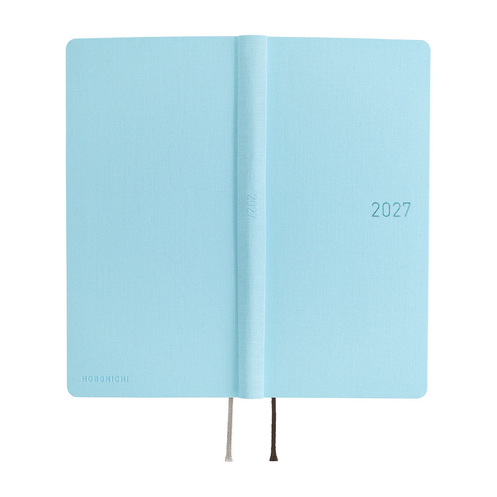 Hobonichi 2027 Planner Weeks MEGA ENG Colors: Sea Glass