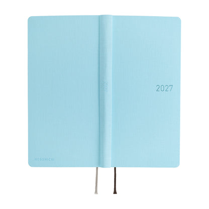 Hobonichi 2027 Planner Weeks MEGA ENG Colors: Sea Glass