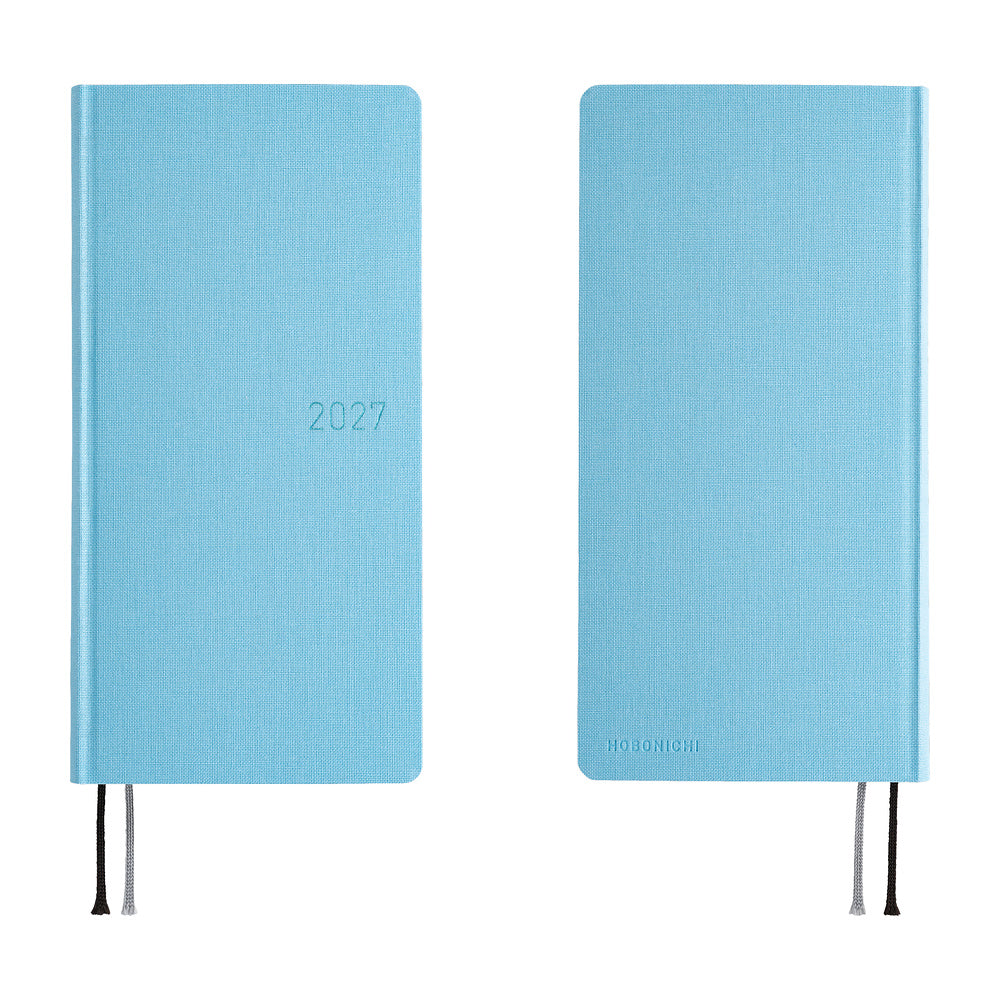 Hobonichi 2027 Planner Weeks MEGA ENG Colors: Sea Glass