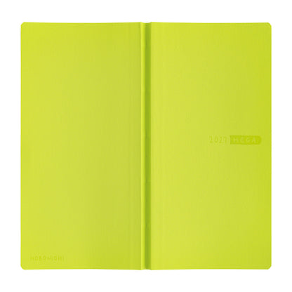 Hobonichi 2027 Planner Weeks MEGA ENG Sneaker: Lime Green