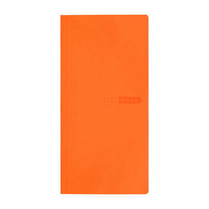Hobonichi 2027 Planner Weeks MEGA ENG Sneaker: Mandarin Orange
