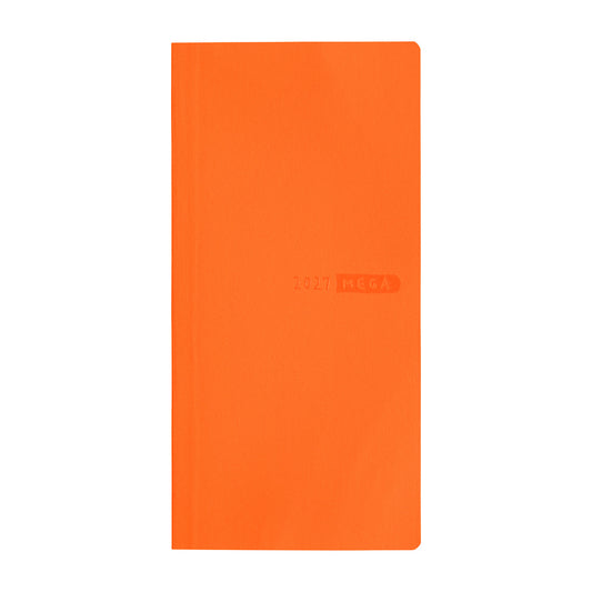 Hobonichi 2027 Planner Weeks MEGA ENG Sneaker: Mandarin Orange