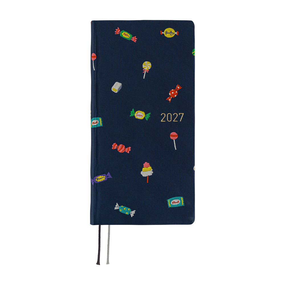 Hobonichi 2027 Planner Weeks MEGA ENG Bow & Tie: Candy Dream