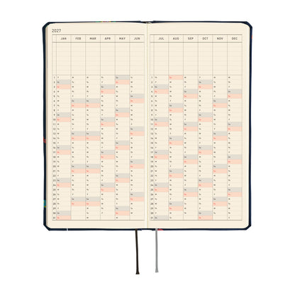 Hobonichi 2027 Planner Weeks MEGA ENG Bow & Tie: Candy Dream