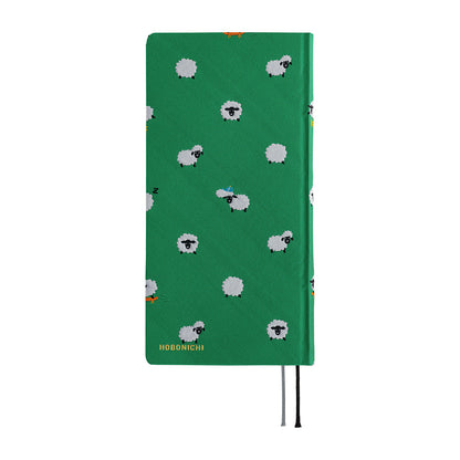 Hobonichi 2027 Planner Weeks MEGA ENG Bow & Tie: Sheep Sheep Sheep