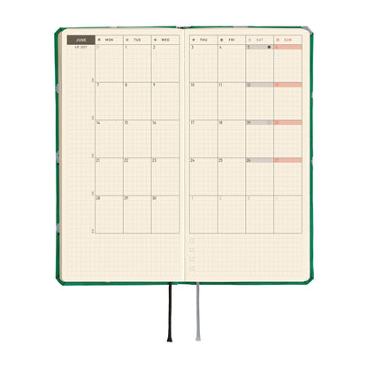 Hobonichi 2027 Planner Weeks MEGA ENG Bow & Tie: Sheep Sheep Sheep