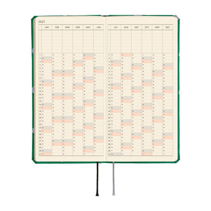 Hobonichi 2027 Planner Weeks MEGA ENG Bow & Tie: Sheep Sheep Sheep