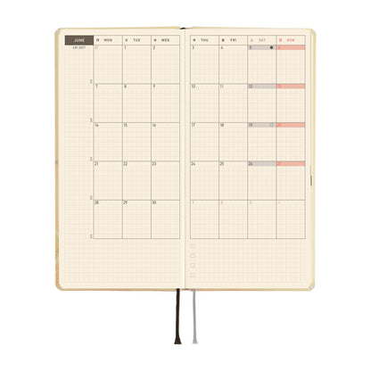 Hobonichi 2027 Planner Weeks ENG Akiko Miyakoshi: Once, in Spring