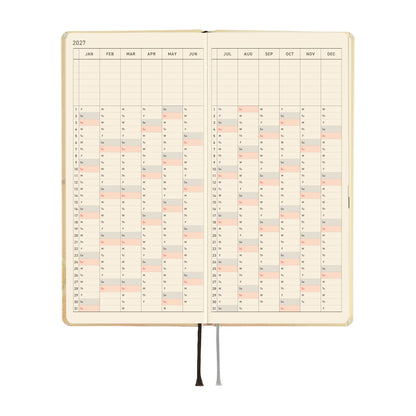 Hobonichi 2027 Planner Weeks ENG Akiko Miyakoshi: Once, in Spring