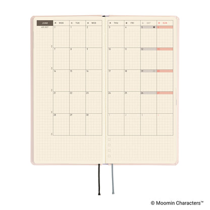 Hobonichi 2027 Planner Weeks ENG Moomin: At the Table