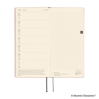 Hobonichi 2027 Planner Weeks ENG Moomin: At the Table
