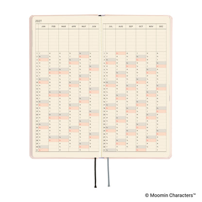 Hobonichi 2027 Planner Weeks ENG Moomin: At the Table