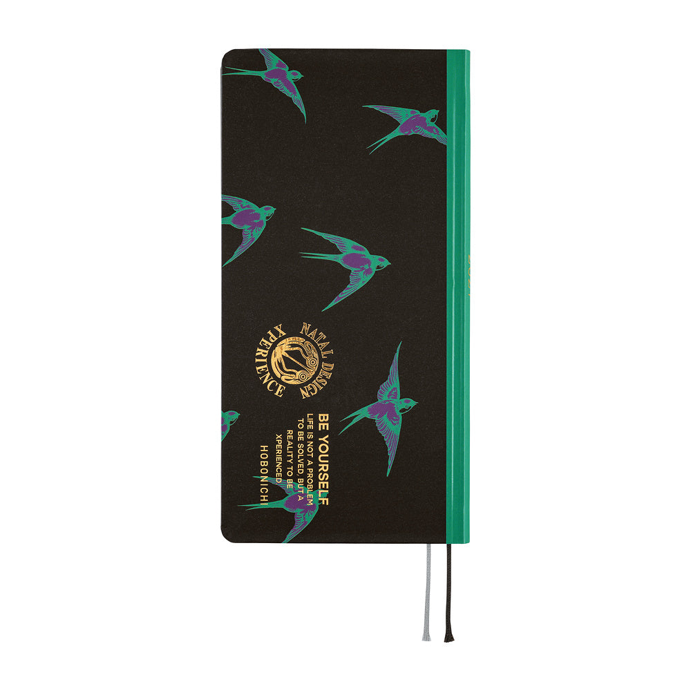 Hobonichi 2027 Planner Weeks ENG Natal Design: Lucky Swallow