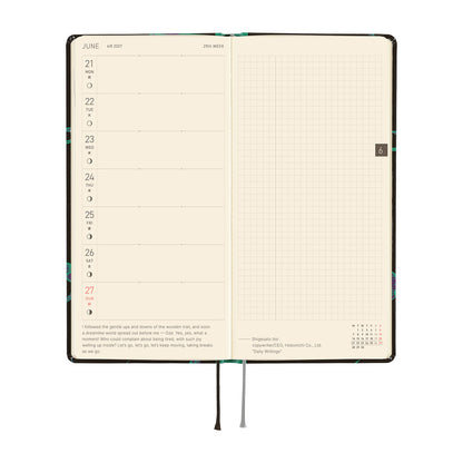 Hobonichi 2027 Planner Weeks ENG Natal Design: Lucky Swallow