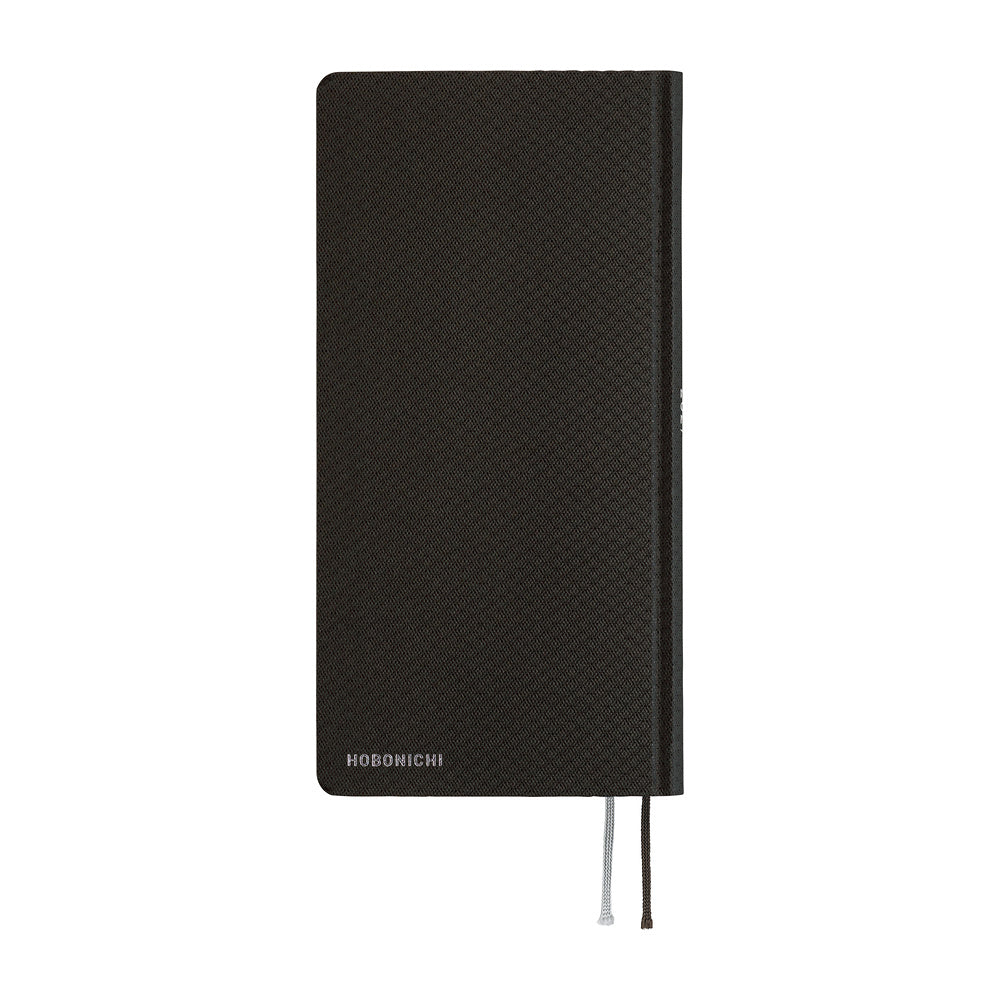 Hobonichi 2027 Planner Weeks ENG Paper Series: Black Argyle