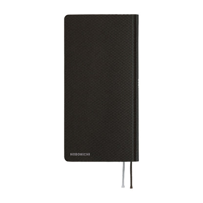 Hobonichi 2027 Planner Weeks ENG Paper Series: Black Argyle