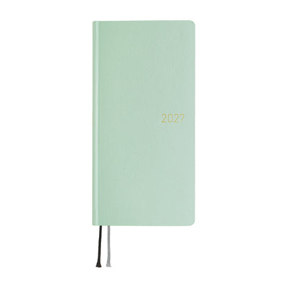 Hobonichi 2027 Planner Weeks ENG Paper Series: Frosty Jade