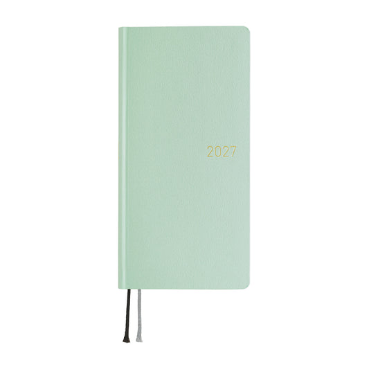 Hobonichi 2027 Planner Weeks ENG Paper Series: Frosty Jade