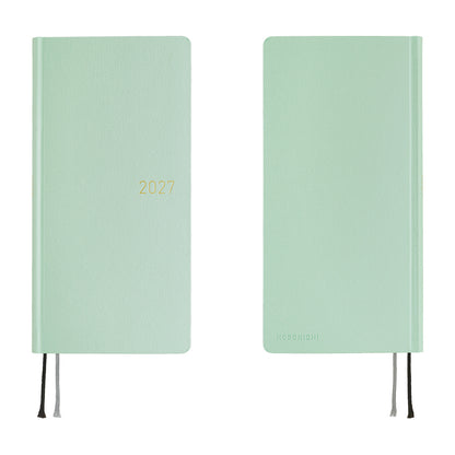 Hobonichi 2027 Planner Weeks ENG Paper Series: Frosty Jade