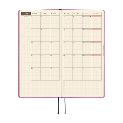 Hobonichi 2027 Planner Weeks ENG Smooth: Lavender Milk