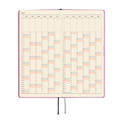 Hobonichi 2027 Planner Weeks ENG Smooth: Lavender Milk