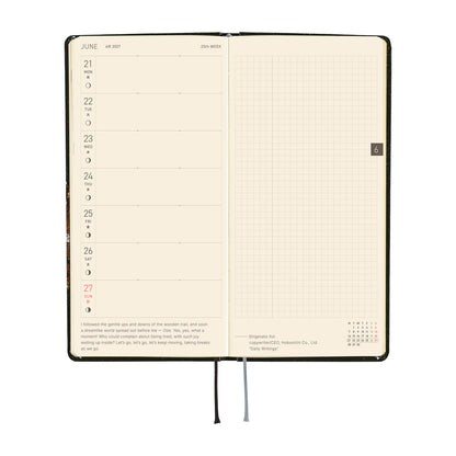 Hobonichi 2027 Planner Weeks ENG tanakadaisuke: Starlight