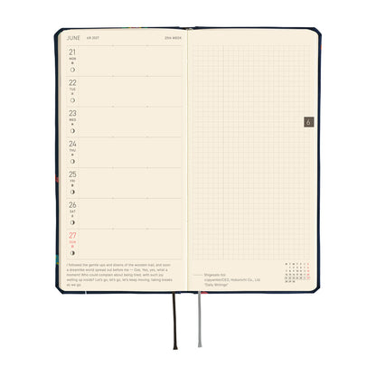 Hobonichi 2027 Planner Weeks ENG Bow & Tie: Candy Dream