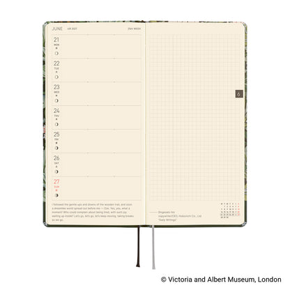 Hobonichi 2027 Planner Weeks ENG V&A Series: Leicester