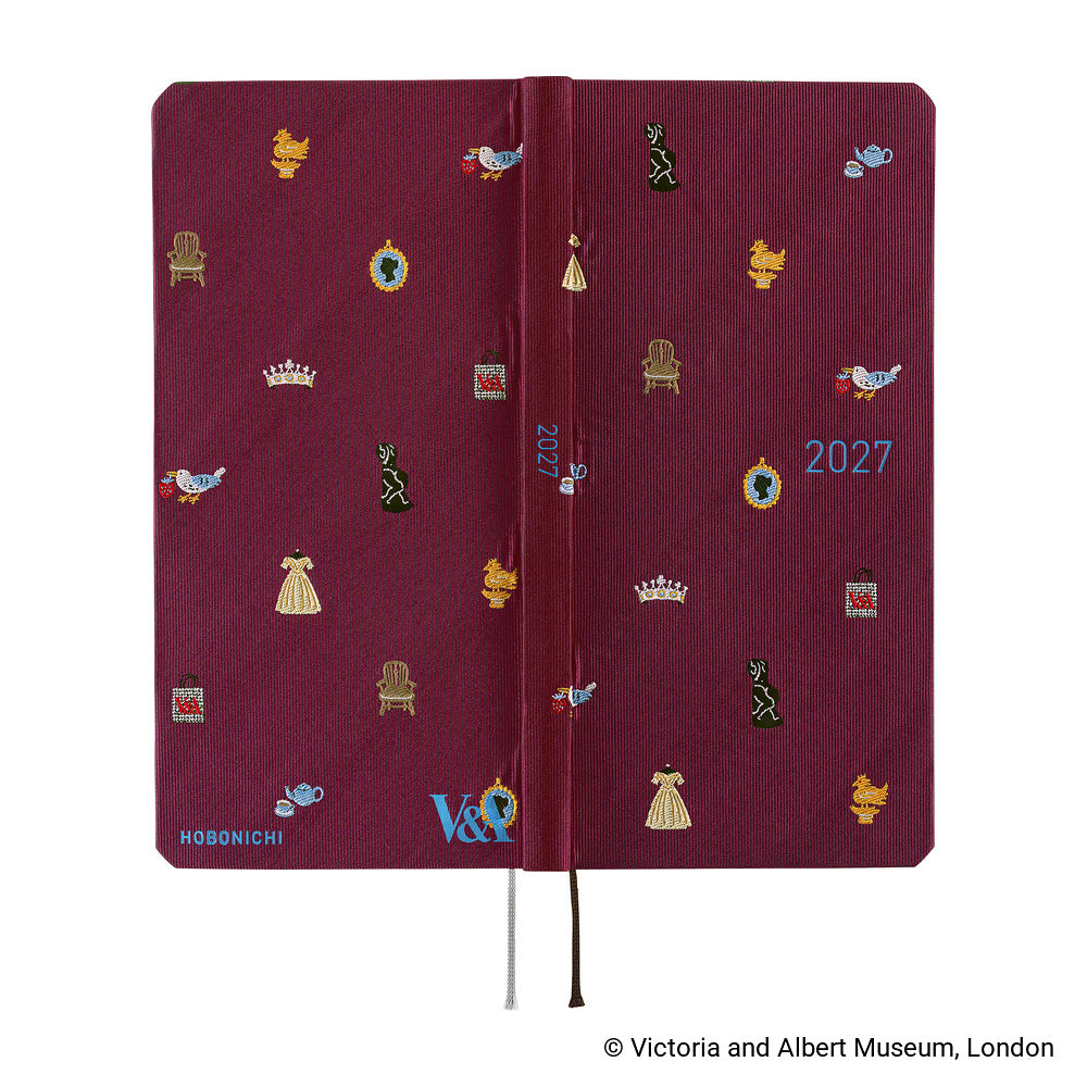 Hobonichi 2027 Planner Weeks ENG V&A Series: Welcome to the V&A