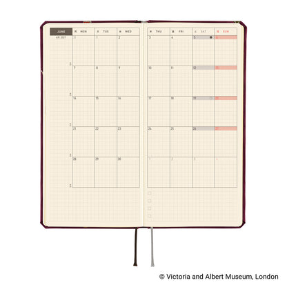 Hobonichi 2027 Planner Weeks ENG V&A Series: Welcome to the V&A