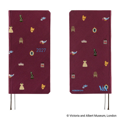 Hobonichi 2027 Planner Weeks ENG V&A Series: Welcome to the V&A