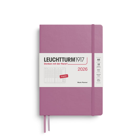 Leuchtturm 2026 Week Planner Hardcover A5