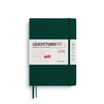 Leuchtturm 2026 Week Planner Hardcover A5