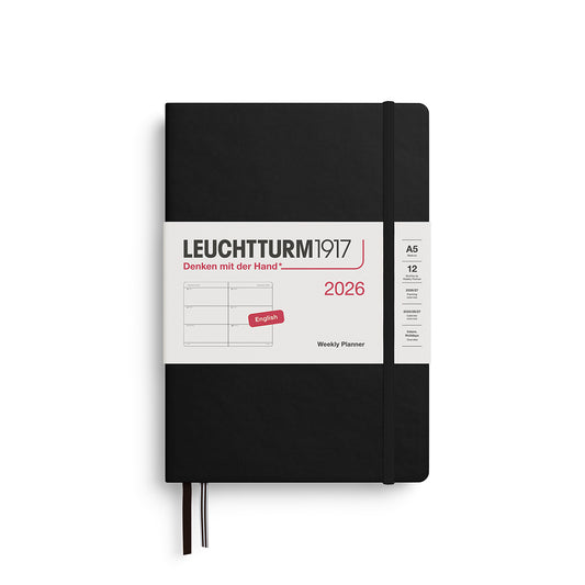 Leuchtturm 2026 Weekly Planner Hardcover A5
