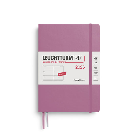 Leuchtturm 2026 Weekly Planner Hardcover A5