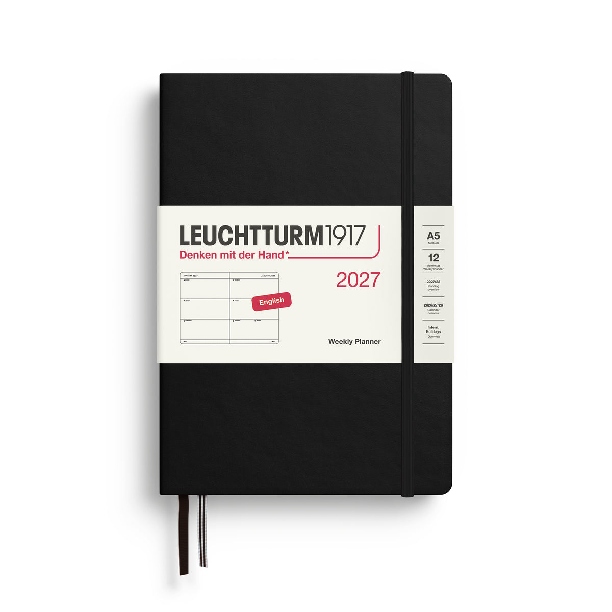 Leuchtturm 2027 Weekly Planner Medium A5