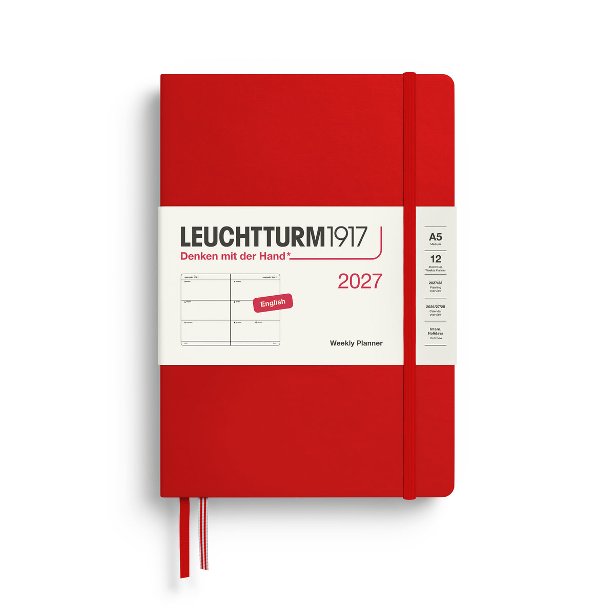 Leuchtturm 2027 Weekly Planner Medium A5