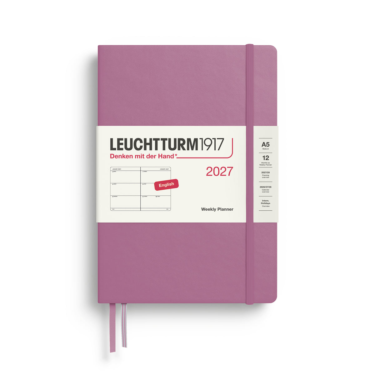 Leuchtturm 2027 Weekly Planner Medium A5