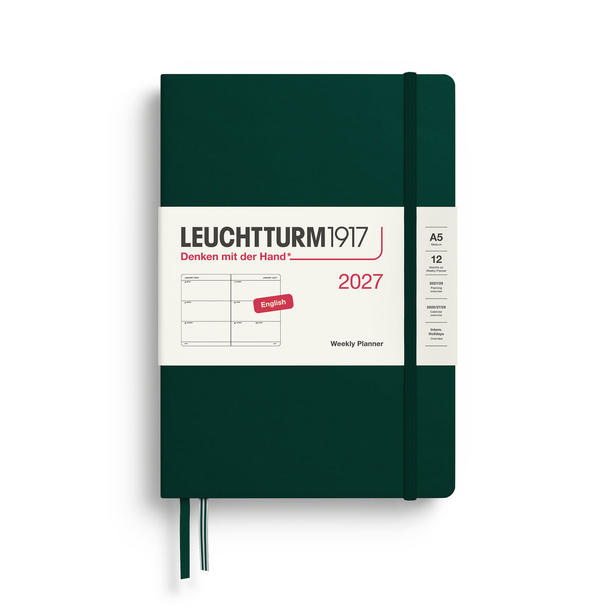 Leuchtturm 2027 Weekly Planner Medium A5