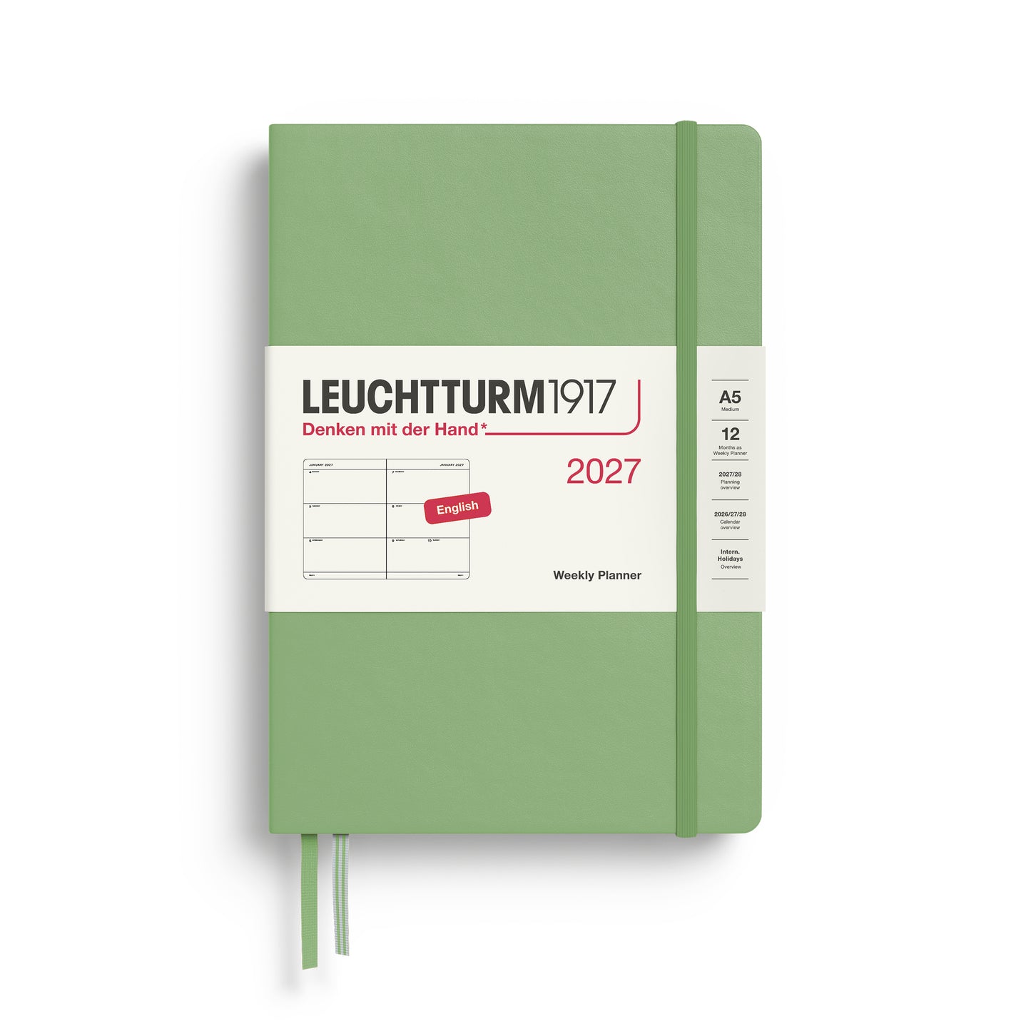 Leuchtturm 2027 Weekly Planner Medium A5