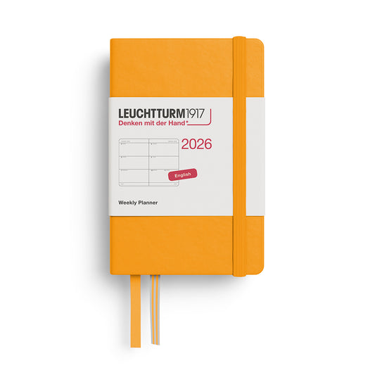 Leuchtturm 2026 12M Weekly Planner Mini Hardcover A7