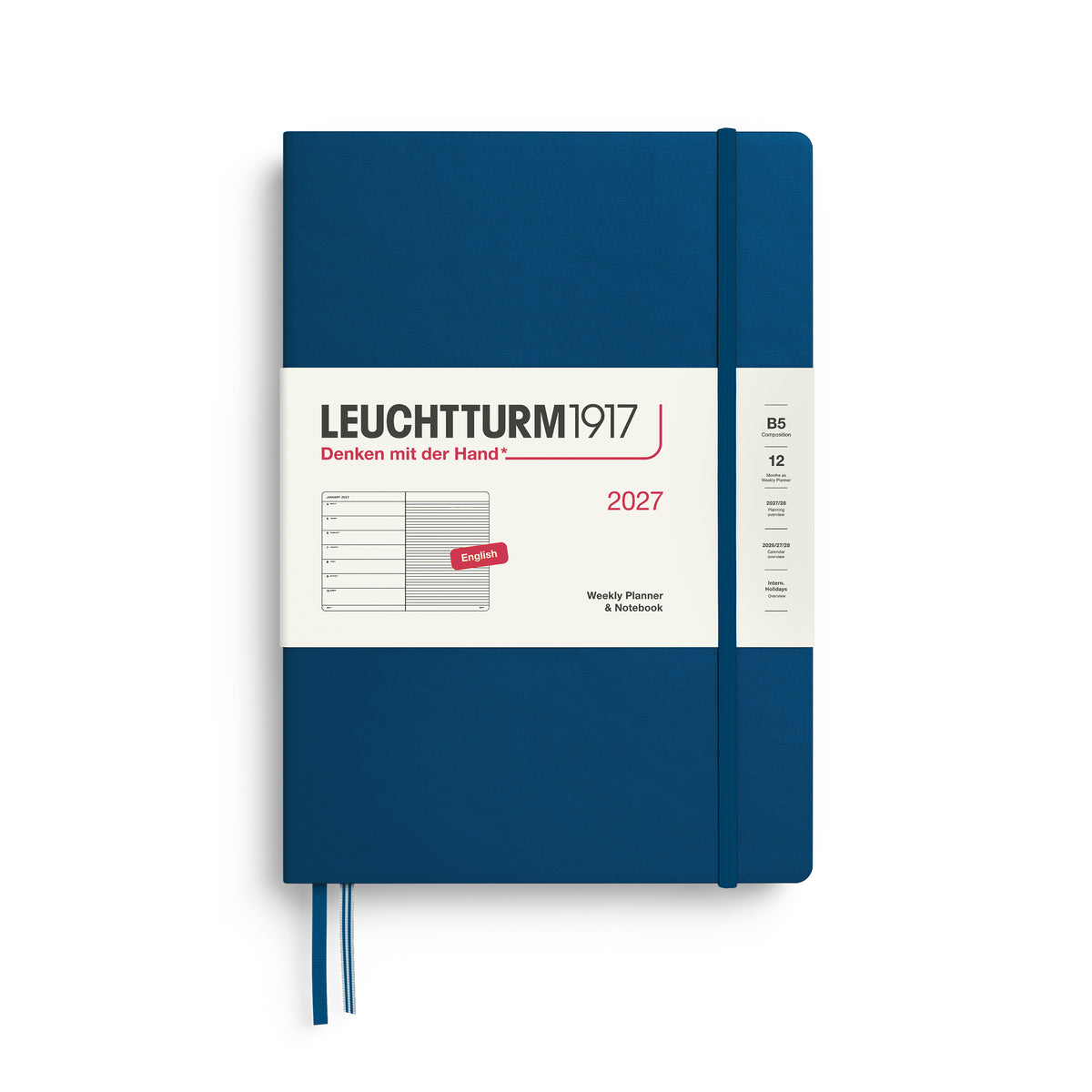 Leuchtturm 2027 Weekly Planner&Notebook Composition B5